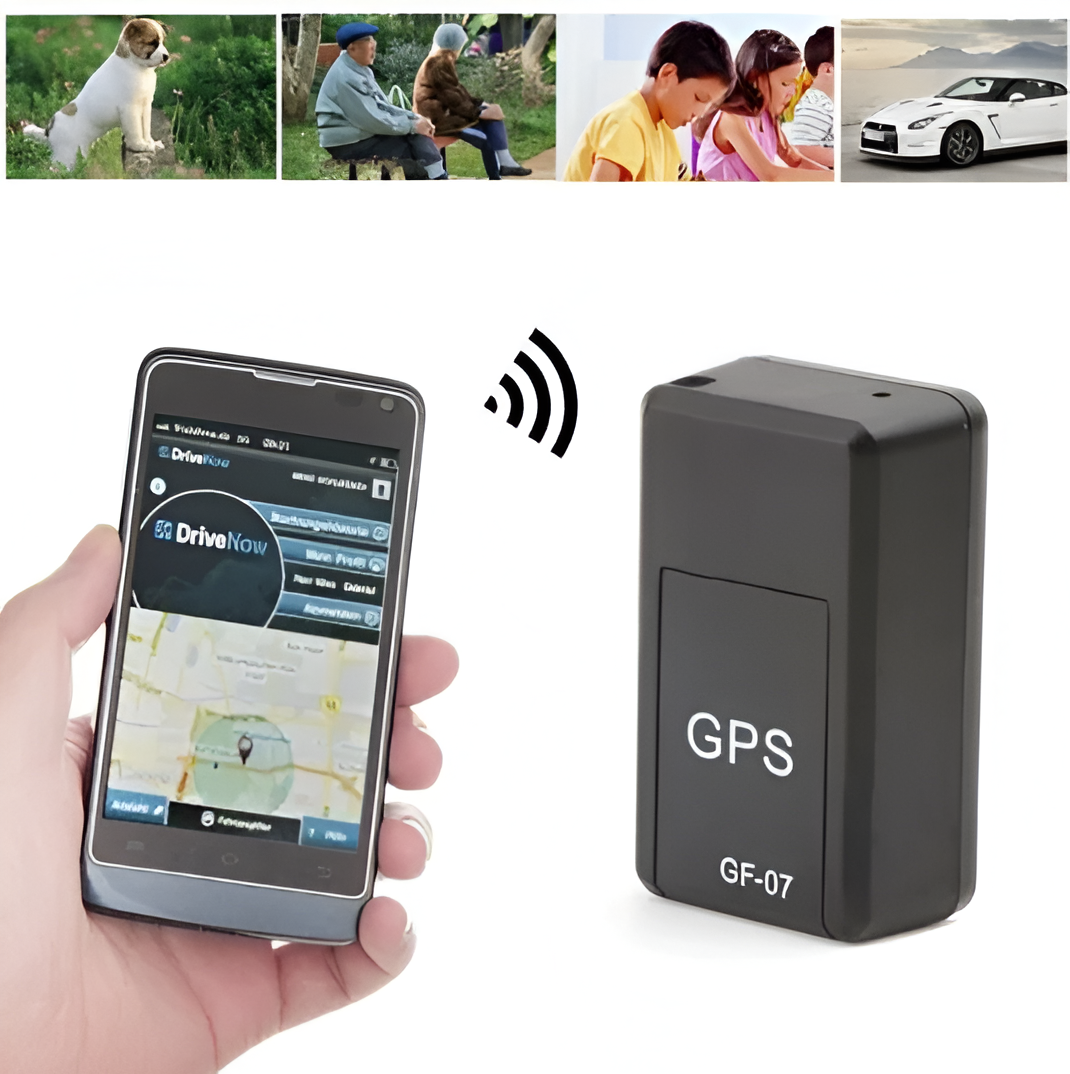 Mini GPS-tracker för global spårning. Magnetisk, lättanvänd. Viktig elektronik för personlig säkerhet och spårning.