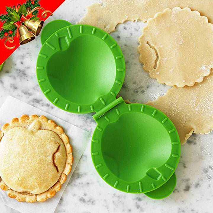 "Mini Pie Press, färgglada mönster, köksverktyg för perfekta pajer, röd, grön, gul, kök & matlagning"