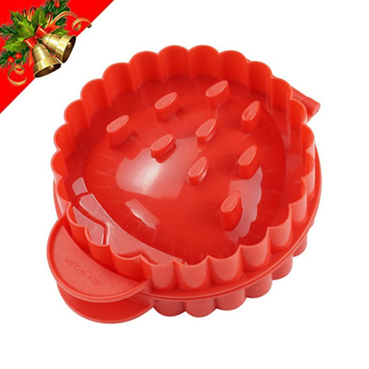 "Mini Pie Press, färgglada mönster, köksverktyg för perfekta pajer, röd, grön, gul, kök & matlagning"
