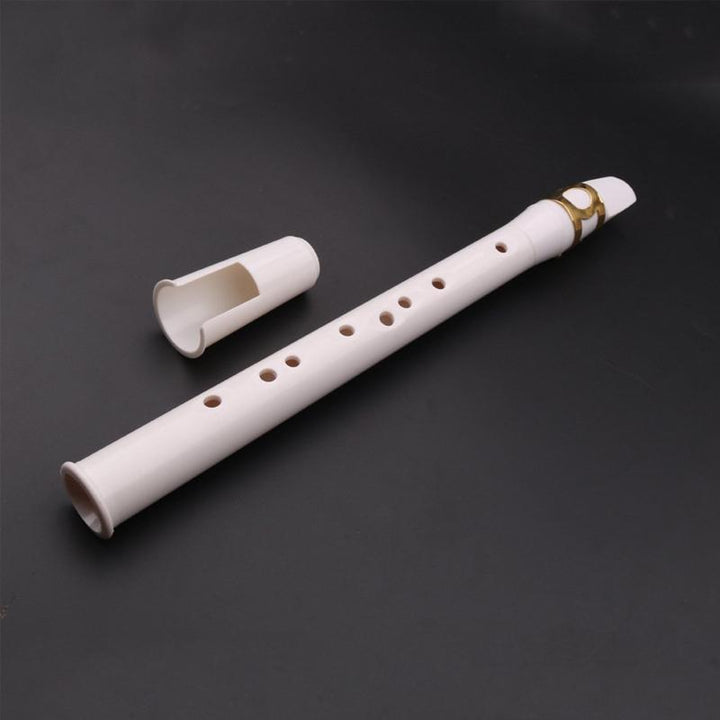 "Mini pocket saxofon för nybörjare, bärbar och lätt med solid ABS-konstruktion, ton nära riktig saxofon, svart färg."