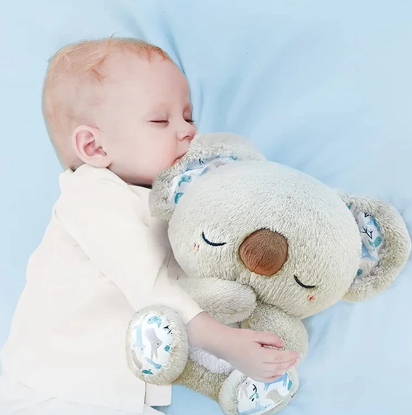 Andande koala kramdjur med nattlampa. Perfekt för lugn, stresslindring och bättre sömn som present.