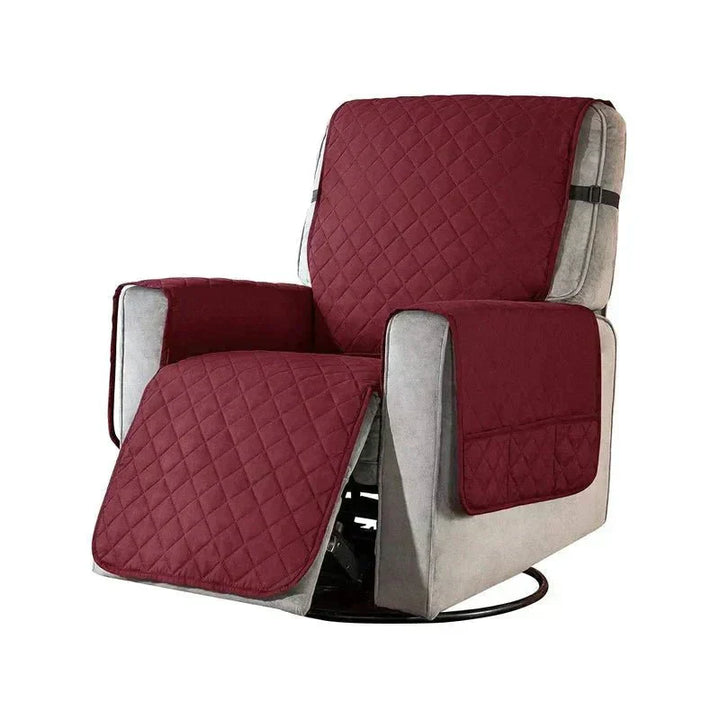 Färgstarkt soffskydd som skyddar din soffa med stil; mjukt, tvättbart och universellt designat.
