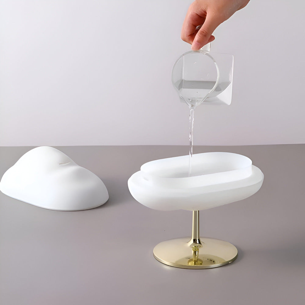 Stilren aromaterapi diffuser med LED-ljus. Modern design som kompletterar heminredning & skapar välbefinnande.