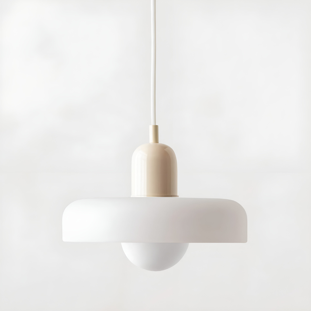 Elegant justerbar taklampa. Modern pendellampa i glas för exklusiv inredning.