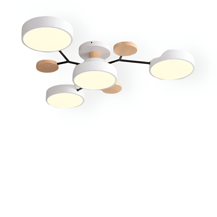 Energismart LED taklampa för modern heminredning. Vardagsrumslampa med stil.