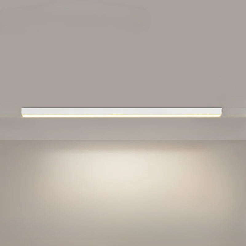 Detaljbild modern LED taklampa, visar skandinavisk design och hög kvalitet.