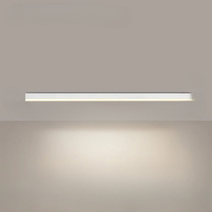 Stilren modern LED taklampa, skandinavisk design, dimbar för perfekt atmosfär.