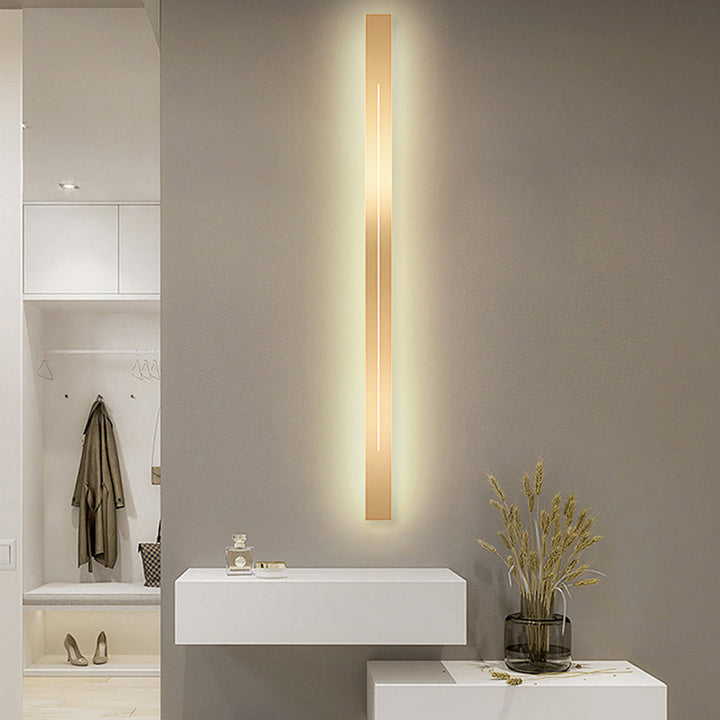 Energieffektiv modern LED-vägglampa för elegant inomhusbelysning hemma.