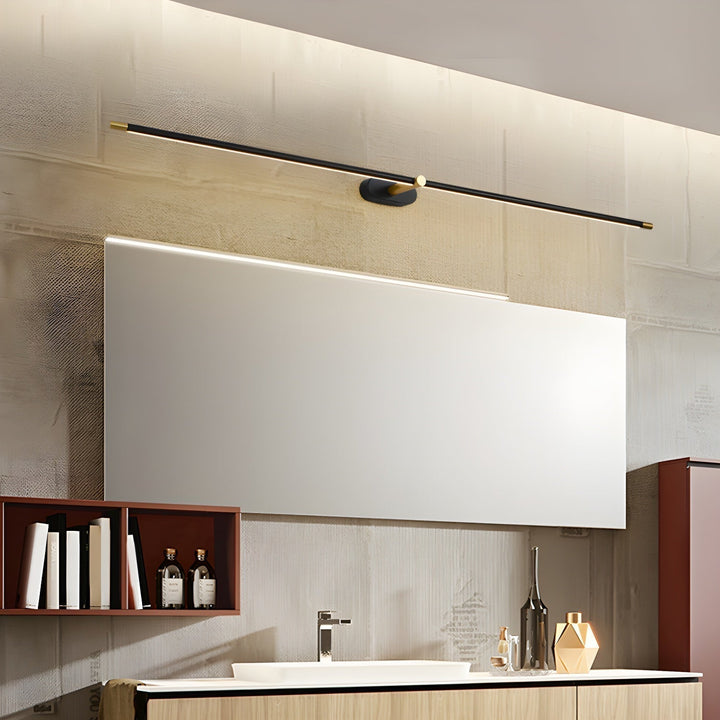 LED vägglampa med touchdimmer, perfekt för anpassningsbar belysning i hall och vardagsrum.