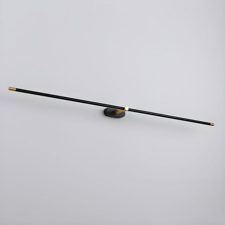 Elegant linjär LED vägglampa, modern design med touchdimmerfunktion för alla behov.