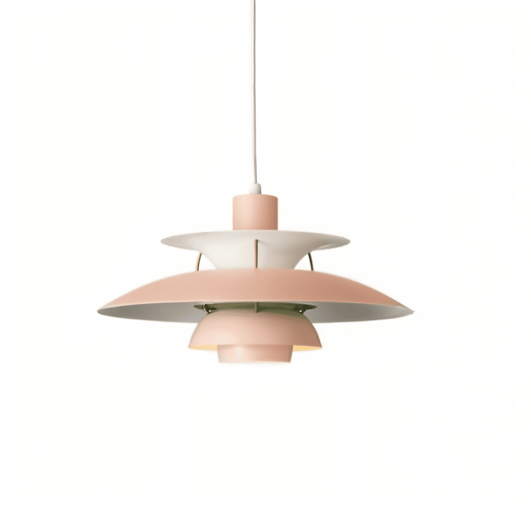 Hemmets belysning: nordisk pendellampa. Klassisk design, modern stil.
