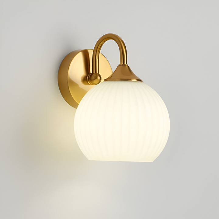 Konstnärlig randig vägglampa, modern design som förhöjer varje inomhusmiljö med LED.