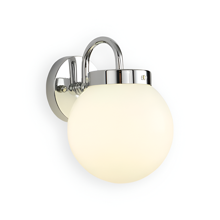 Randig vägglampa med LED, modern och dekorativ för elegant vardagsrums- och sovrumsbelysning.