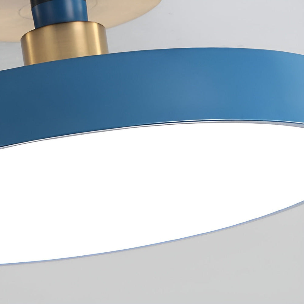 Smart rund LED-takbelysning, modern estetik för inomhusbruk. Högkvalitativ och hållbar armatur.