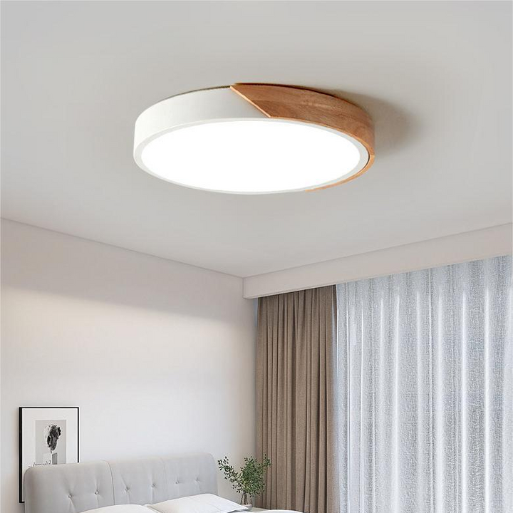Förhöj ditt hem med denna runda LED-taklampa, modern design & energieffektiv belysning.