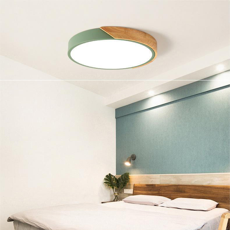 Rund LED-taklampa, idealisk för modern & energieffektiv belysning i hela hemmet.