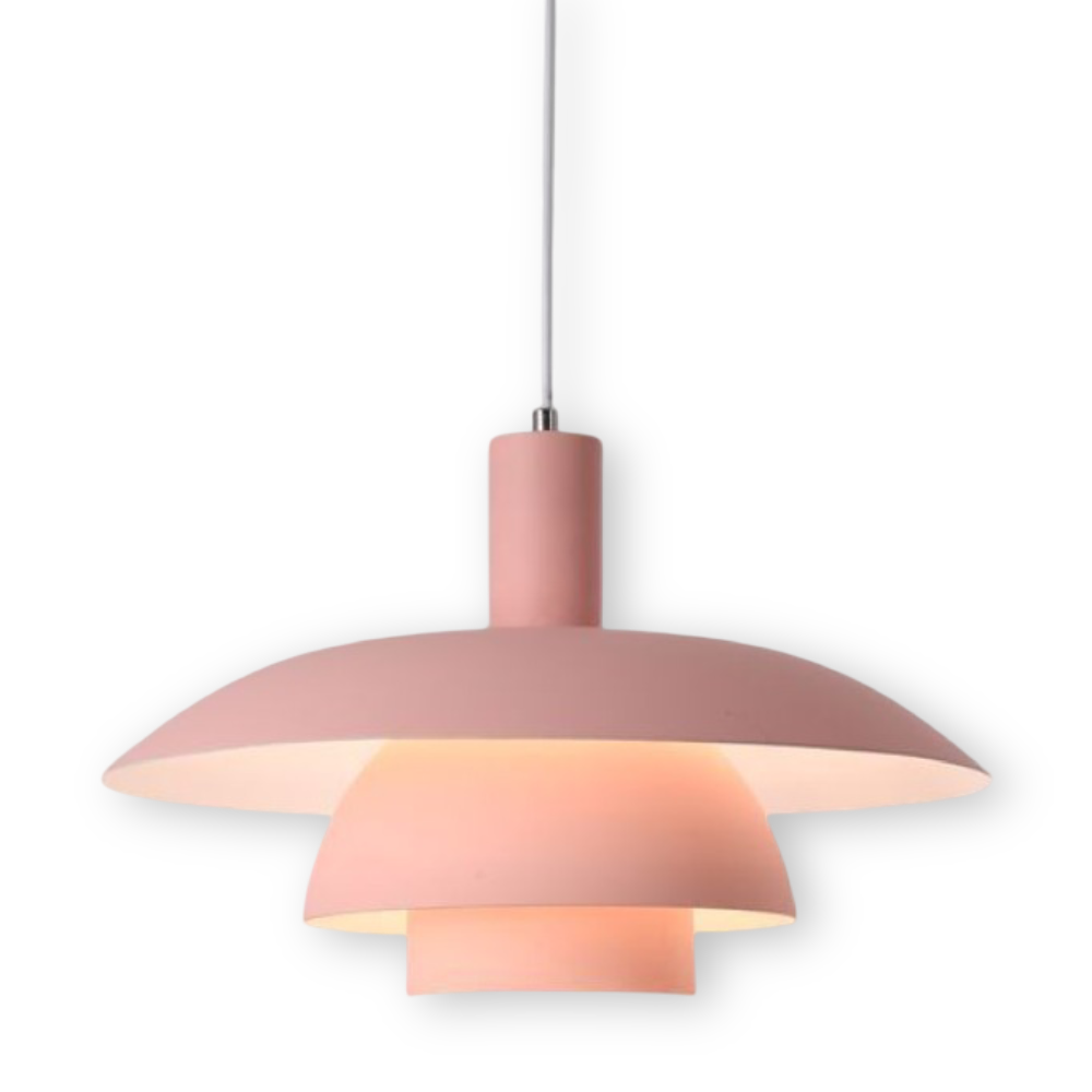 Unik hänglampa i modern skandinavisk design; en designlampa för varm och stilfull hembelysning.