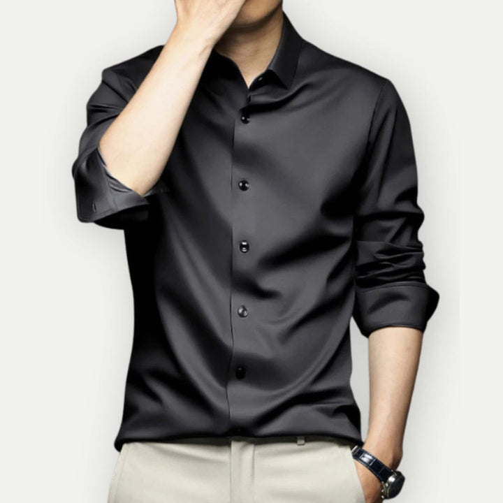 Herrskjorta modern slim fit, strykfri. Optimal för en stilmedveten man.