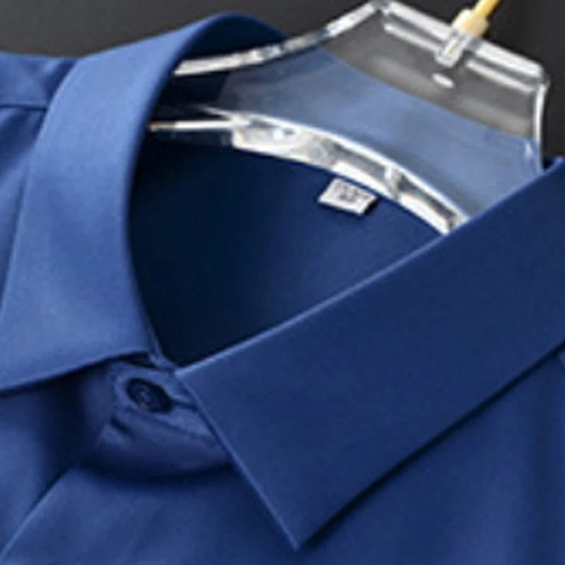 Herrskjorta slim fit, strykfri & bekväm. Enkel att matcha för en stilren outfit.