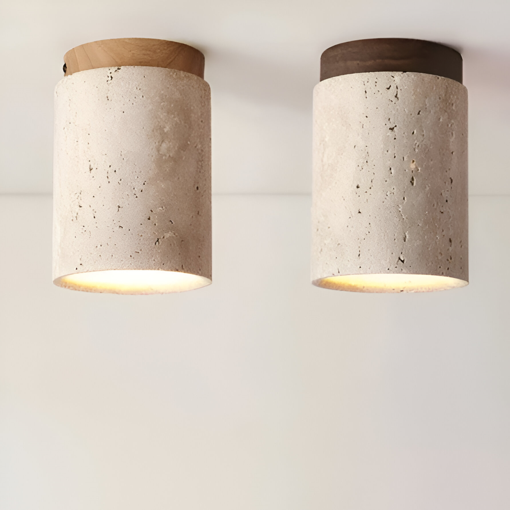 Funktionell taklampa med riktbar spotlight, modern belysning för hall och vardagsrum.