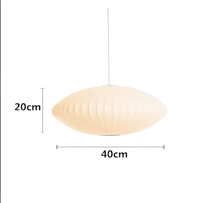 Vit pendellampa RoundRipples. En modern taklampa som kompletterar din inredning perfekt.