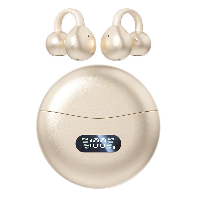 "Moderna Bluetooth-hörlurar med AI-översättning i elegant design, lila och grå, för optimal ljudkvalitet och språkstöd."