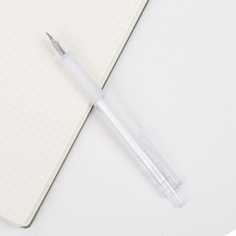 "Morandi färgad knivpenna med tecknat mönster, pennformad pappersskärare i plast, flera färgalternativ, 142mm lång."