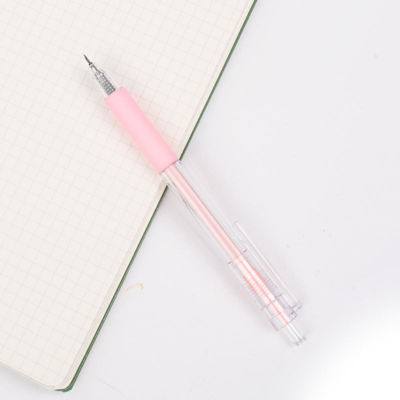 "Morandi färgad knivpenna med tecknat mönster, pennformad pappersskärare i plast, flera färgalternativ, 142mm lång."