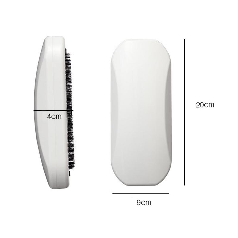 "Multifunktionell ergonomisk rullborste vit/grå, stilren och effektiv för rengöring av olika ytor."