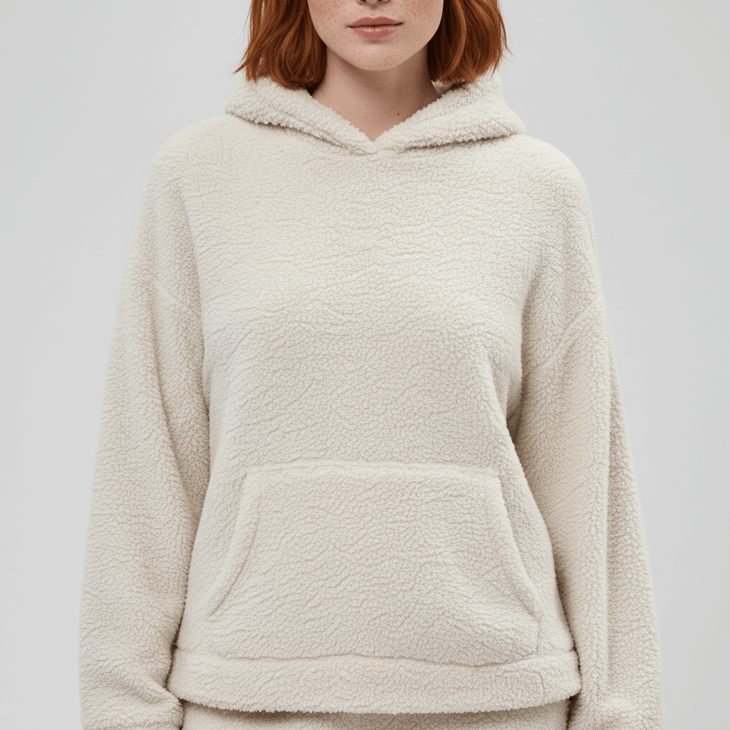 Bekvämt & stilrent Skye dam loungewear-set med känguruficka för vardagsbruk.