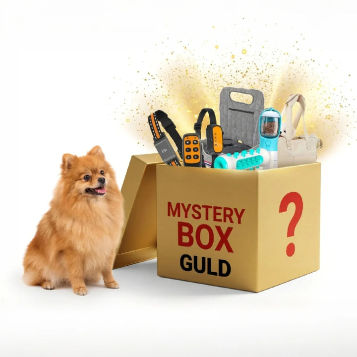 Avslöja mystiken! En spännande Mystery Box för din hund eller katt, full av roliga överraskningar och nya djurtillbehör.