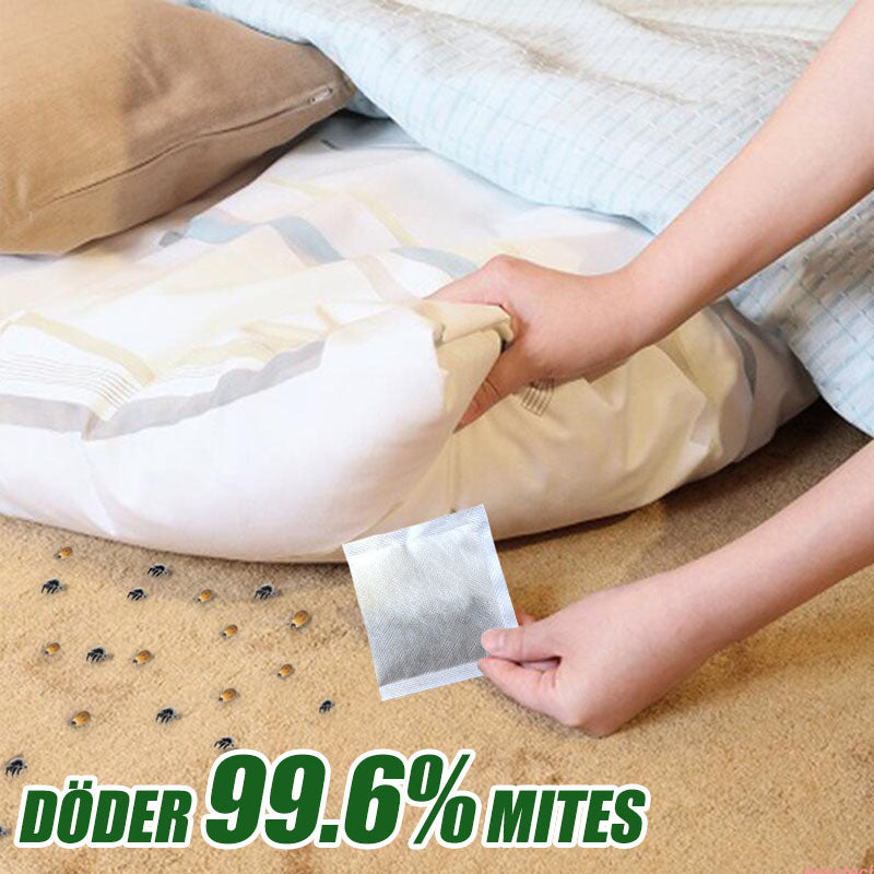 Naturlig Kvalster Mördare, effektiv sprayflaska, 100g, eliminerar kvalster och ägg, trygg för hemmet, naturliga ingredienser.