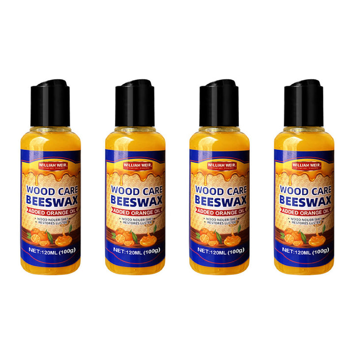 Naturligt bivax för trävård, giftfritt, burk 120 ml, skyddar och förskönar träytor effektivt, idealisk för möbler.