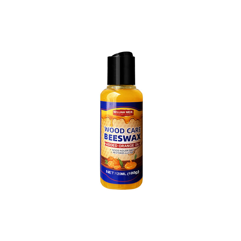 Naturligt bivax för trävård, giftfritt, burk 120 ml, skyddar och förskönar träytor effektivt, idealisk för möbler.