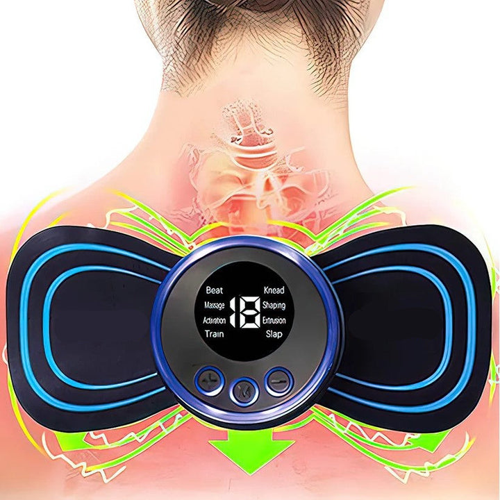 Förbättra din hälsa med NeuroPulse EMS-massage. Effektiv mot ischias och ländryggssmärta genom muskelstimulering.