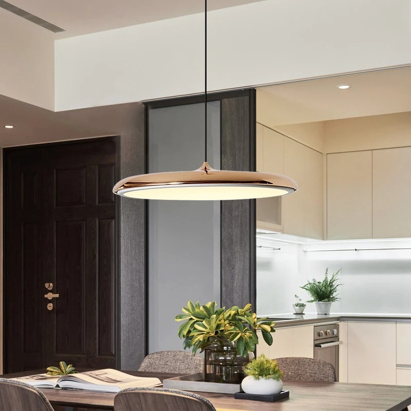 Elegant Norden LED-lampa. Modern pendellampa med minimalistisk skandinavisk design.
