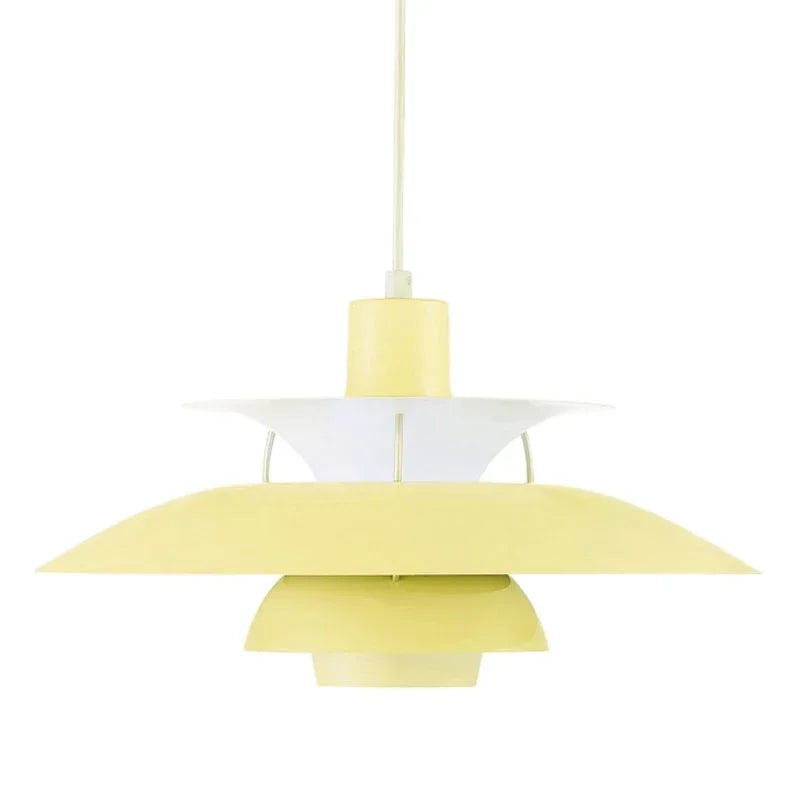 Färglampa för taket, nordisk design med LED och färgskiftande ljus för sovrummet.