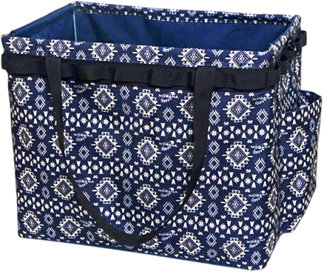 Detaljbild Norvane campingväska: robusta handtag för enkel transport av utomhusutrustning.