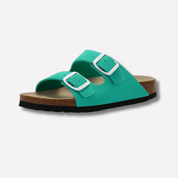 Unisex Ortoflip sommarsandaler med fotbädd, bekväma och ortopediska för fotkomfort.