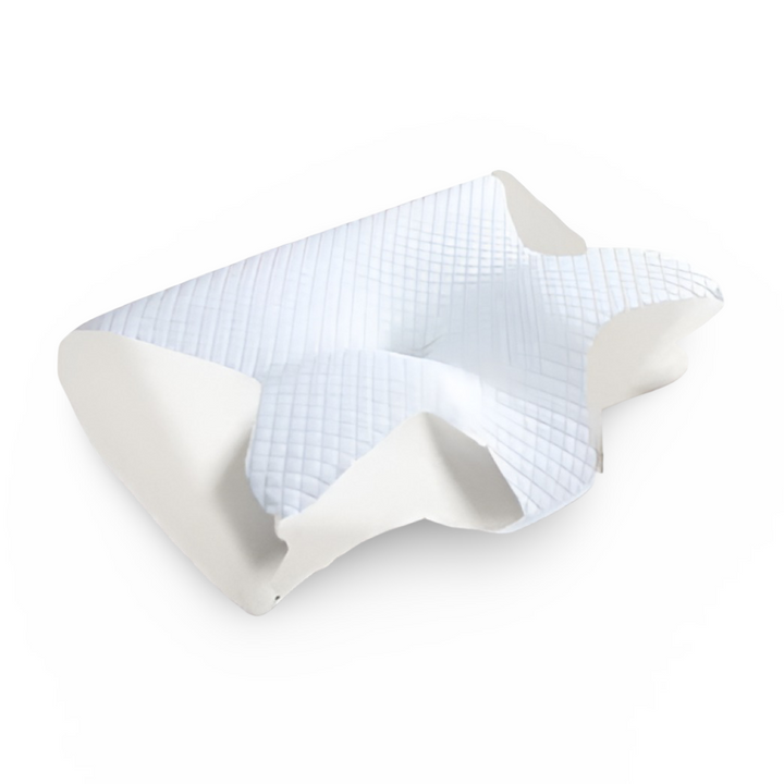 Nackstödskudde för bättre sömn och axelsmärta lindring. Ergonomisk design för alla positioner.