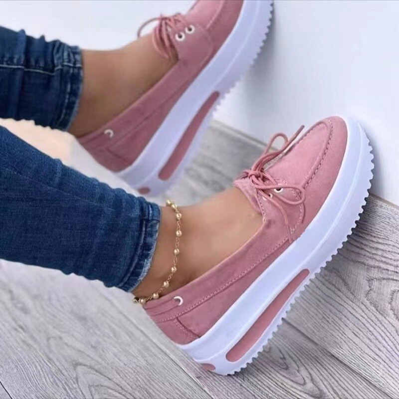 Ortopediska damskor, slip-on loafers med luftkuddesula. Komfortskor för hälsporre & plantar fasciit.
