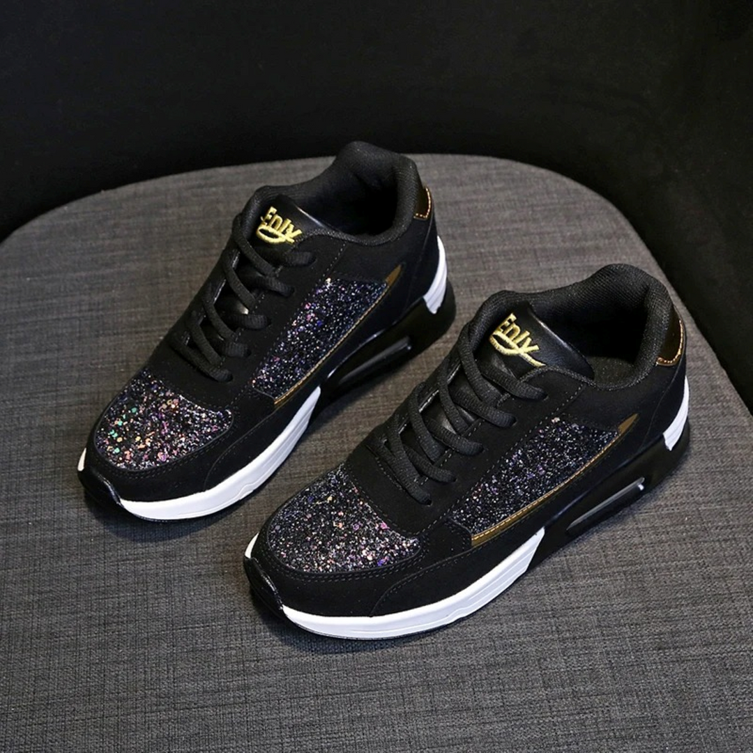 Ortopediska höga damsneakers för komfort hela dagen. Perfekta vardagsskor för kvinnor.