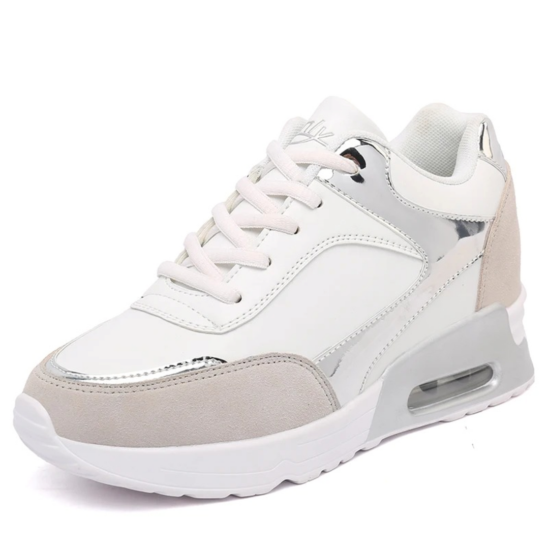 Ortopediska höga damsneakers. Komfortabla och trendiga skor för kvinnor i vardagen.
