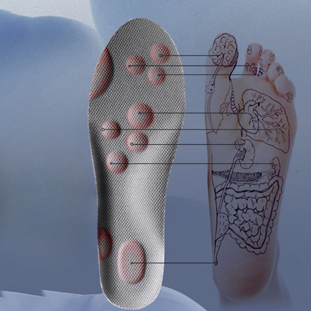 Fotvänliga ortopediska inlägg för smärtlindring vid hälsporre och plantar fasciit. Förbättrad fotkomfort.