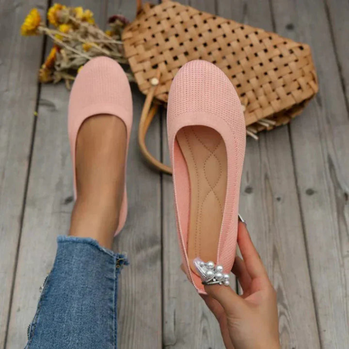 Slip-on sommarskor för dam, lätta och fotriktiga. Perfekta ortopediska komfortskor.