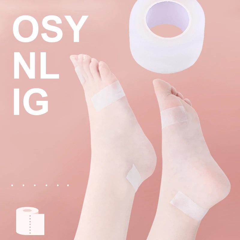 "Osynliga andningsbara unisex hälskydd i diskret design, ger komfort i alla skor, skyddar mot smärta och skav."