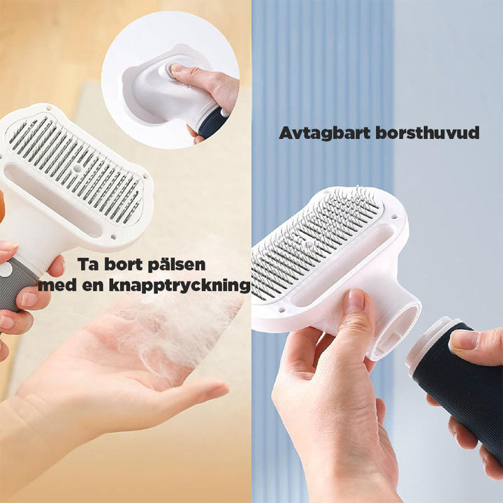 Tyst och skonsam pälsfön för stressfri torkning av hund- och kattpäls. Effektiv djurvård och grooming.