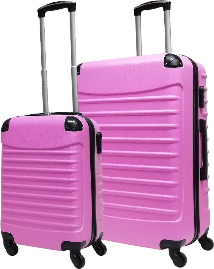 Slitstarka Palermo hårdskalsresväskor, 2-pack för säker transport av ditt bagage.