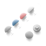 Rosa（10*Spännen，10* Långa plastnålar，1* Nålskydd）