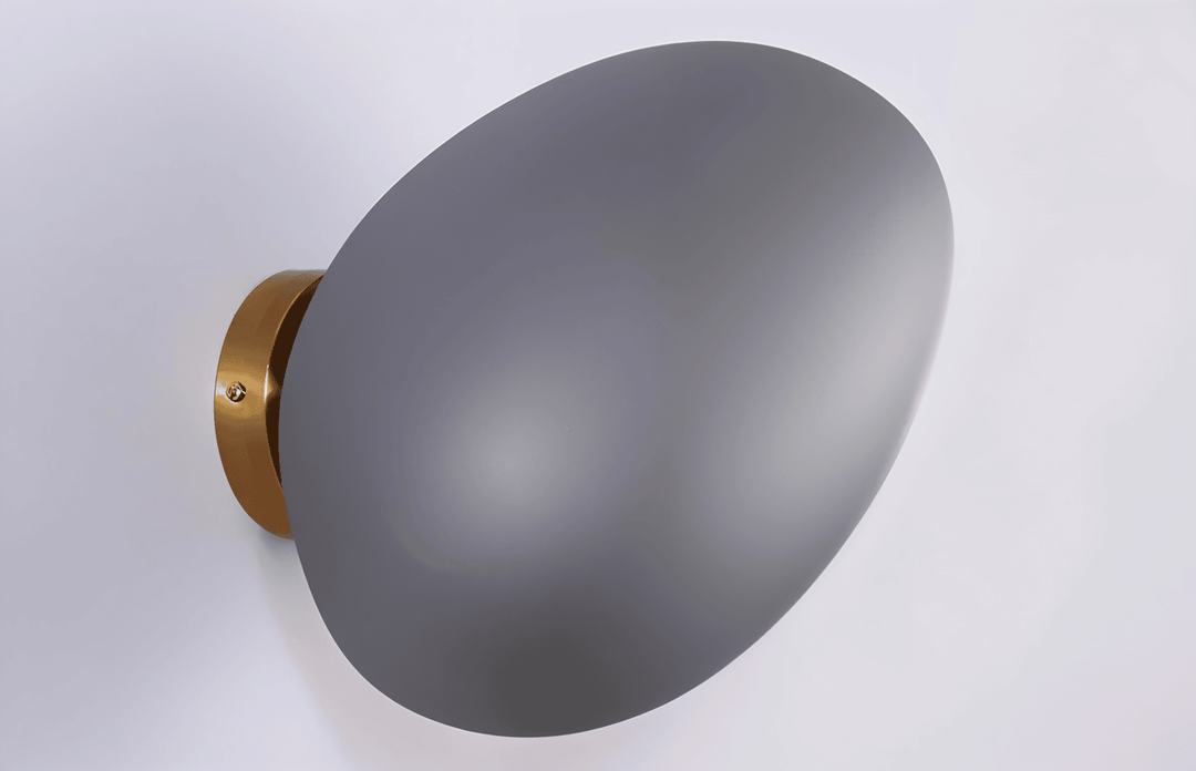 PebbleHue glaslampa, modern LED-väggbelysning med energieffektiv skandinavisk stil.